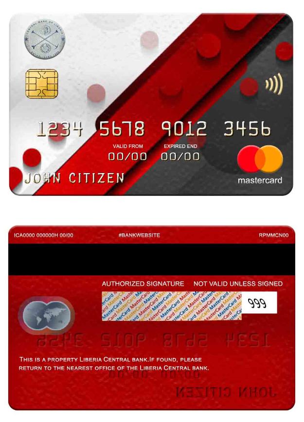 Liberia Central Bank mastercard